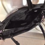 Replica Prada 1BA252 Nylon Handbag Black - 图片 8