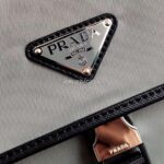 Replica Prada 2VH110 Nylon Cross Body Bag Gray - 图片 3