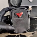 Replica Prada 2VH110 Nylon Cross Body Bag Black - 图片 4