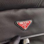 Replica Prada 2VH110 Nylon Cross Body Bag Black - 图片 5