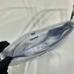 Replica Prada 1BC169 Prada Cleo satin bag with appliqués White - 图片 6