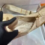 Replica Prada 1BH204 Prada Re-Edition 2005 Raffia Bag in Apricot - 图片 7
