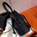 Replica Prada 1BH038 Prada Duet Re-Nylon Bucket shoulder bag Black - 图片 5