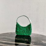 Replica Prada 1NE204 Prada Nylon and Saffiano Leather Mini Bag in Green - 图片 2
