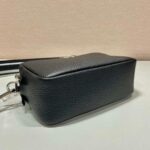 Replica Prada Leather bag with shoulder strap 1BH082 Black - 图片 4