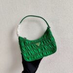 Replica Prada 1NE204 Prada Nylon and Saffiano Leather Mini Bag in Green - 图片 5