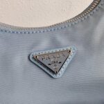 Replica Prada 1BH204 Prada Re-Edition 2005 Nylon Bag Light Blue - 图片 5