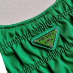 Replica Prada 1NE204 Prada Nylon and Saffiano Leather Mini Bag in Green - 图片 6