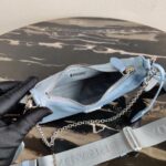 Replica Prada 1BH204 Prada Re-Edition 2005 Nylon Bag Light Blue - 图片 7