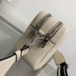 Replica Prada Leather bag with shoulder strap 1BH082 Beige - 图片 4