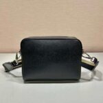 Replica Prada 2VH152 Saffiano leather shoulder bag Black - 图片 4