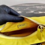 Replica Prada 1BH204 Prada Re-Edition 2005 Nylon Bag Light Yellow - 图片 7