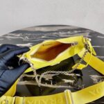 Replica Prada 1BH204 Prada Re-Edition 2005 Nylon Bag Light Yellow - 图片 8