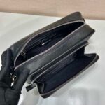 Replica Prada 2VH152 Saffiano leather shoulder bag Black - 图片 7