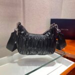 Replica Prada 1BH204 Mini Bags Prada Crossbody Leather bag In Black - 图片 3
