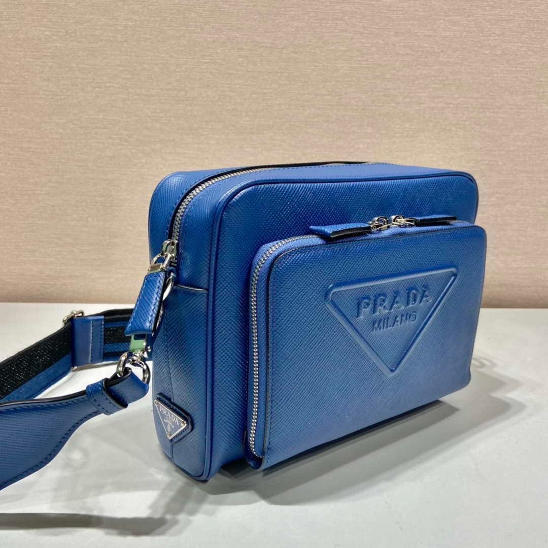 65324f2e23f00.jpg Replica Prada 2VH152 Saffiano leather shoulder bag Blue - 图片 1