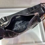 Replica Prada 1BH204 Mini Bags Prada Crossbody Leather bag In Black - 图片 8