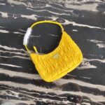 Replica Prada 1NE204 Prada Nylon and Saffiano Leather Mini Bag in Yellow - 图片 6