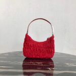 Replica Prada 1NE204 Prada Nylon and Saffiano Leather Mini Bag in Red - 图片 2