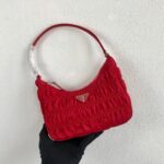 Replica Prada 1NE204 Prada Nylon and Saffiano Leather Mini Bag in Red - 图片 8