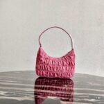 Replica Prada 1NE204 Prada Nylon and Saffiano Leather Mini Bag in Pink - 图片 2
