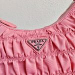 Replica Prada 1NE204 Prada Nylon and Saffiano Leather Mini Bag in Pink - 图片 4
