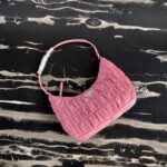 Replica Prada 1NE204 Prada Nylon and Saffiano Leather Mini Bag in Pink - 图片 6