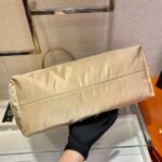Replica Prada 1BG107 Re Nylon Medium Tote Bag Apricot - 图片 5