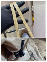 Replica Prada 1BG107 Re Nylon Medium Tote Bag Apricot - 图片 8