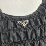 Replica Prada 1NE204 Prada Nylon and Saffiano Leather Mini Bag in Black - 图片 4