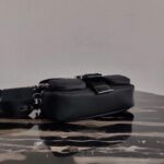 Replica Prada 1BD295 Prada Pocket Nappa Leather Bag Black - 图片 4