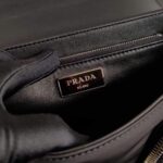 Replica Prada 1BD295 Prada Pocket Nappa Leather Bag Black - 图片 9