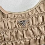 Replica Prada 1NE204 Prada Nylon and Saffiano Leather Mini Bag in Apricot - 图片 5