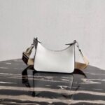 Replica Prada 1BH204 Prada Re-Edition 2005 Saffiano leather Bag in White Silver - 图片 2