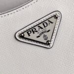 Replica Prada 1BH204 Prada Re-Edition 2005 Saffiano leather Bag in White Silver - 图片 4
