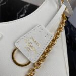 Replica Prada 1BH204 Prada Re-Edition 2005 Saffiano leather Bag in White - 图片 6