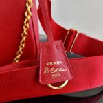 Replica Prada 1BH204 Prada Re-Edition 2005 Saffiano leather Bag in Red - 图片 5