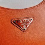 Replica Prada 1BH204 Prada Re-Edition 2005 Saffiano leather Bag in Orange - 图片 5