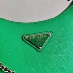 Replica Prada 1BH204 Prada Re-Edition 2005 Saffiano leather Bag in Green - 图片 4