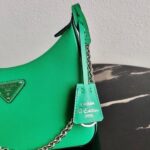 Replica Prada 1BH204 Prada Re-Edition 2005 Saffiano leather Bag in Green - 图片 5