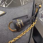 Replica Prada 1BH204 Prada Re-Edition 2005 Saffiano leather Bag in Black - 图片 3