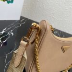 Replica Prada 1BH204 Prada Re-Edition 2005 Saffiano leather Bag in Apricot - 图片 5