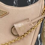 Replica Prada 1BH204 Prada Re-Edition 2005 Saffiano leather Bag in Apricot - 图片 6