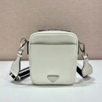 Replica Prada 2VH154 Saffiano leather shoulder bag White - 图片 2
