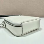 Replica Prada 2VH154 Saffiano leather shoulder bag White - 图片 3