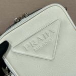 Replica Prada 2VH154 Saffiano leather shoulder bag White - 图片 5
