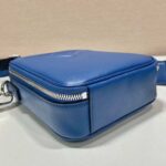 Replica Prada 2VH154 Saffiano leather shoulder bag Blue - 图片 5