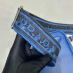 Replica Prada 2VH154 Saffiano leather shoulder bag Blue - 图片 7