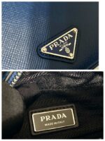 Replica Prada 2VH154 Saffiano leather shoulder bag Blue - 图片 8