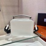 Replica Prada 2VH069 Brique Saffiano Smooth leather bag White - 图片 2